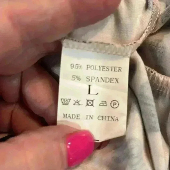 Boutique Women’s Leopard  Print Dress Pink & Black Print L Button Down Pullover - Picture 7 of 8